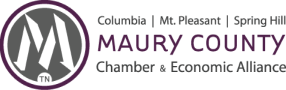 Maury county chamber of commerce logo